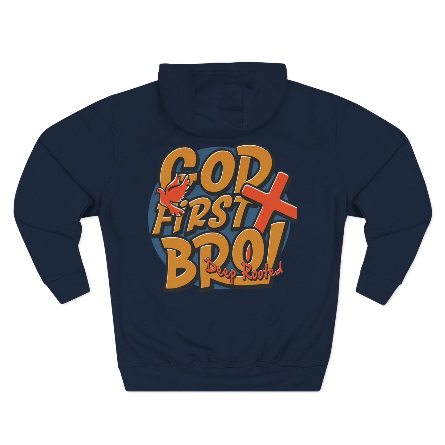 DeepRooted "Good First" Three-Panel Fleece Hoodie