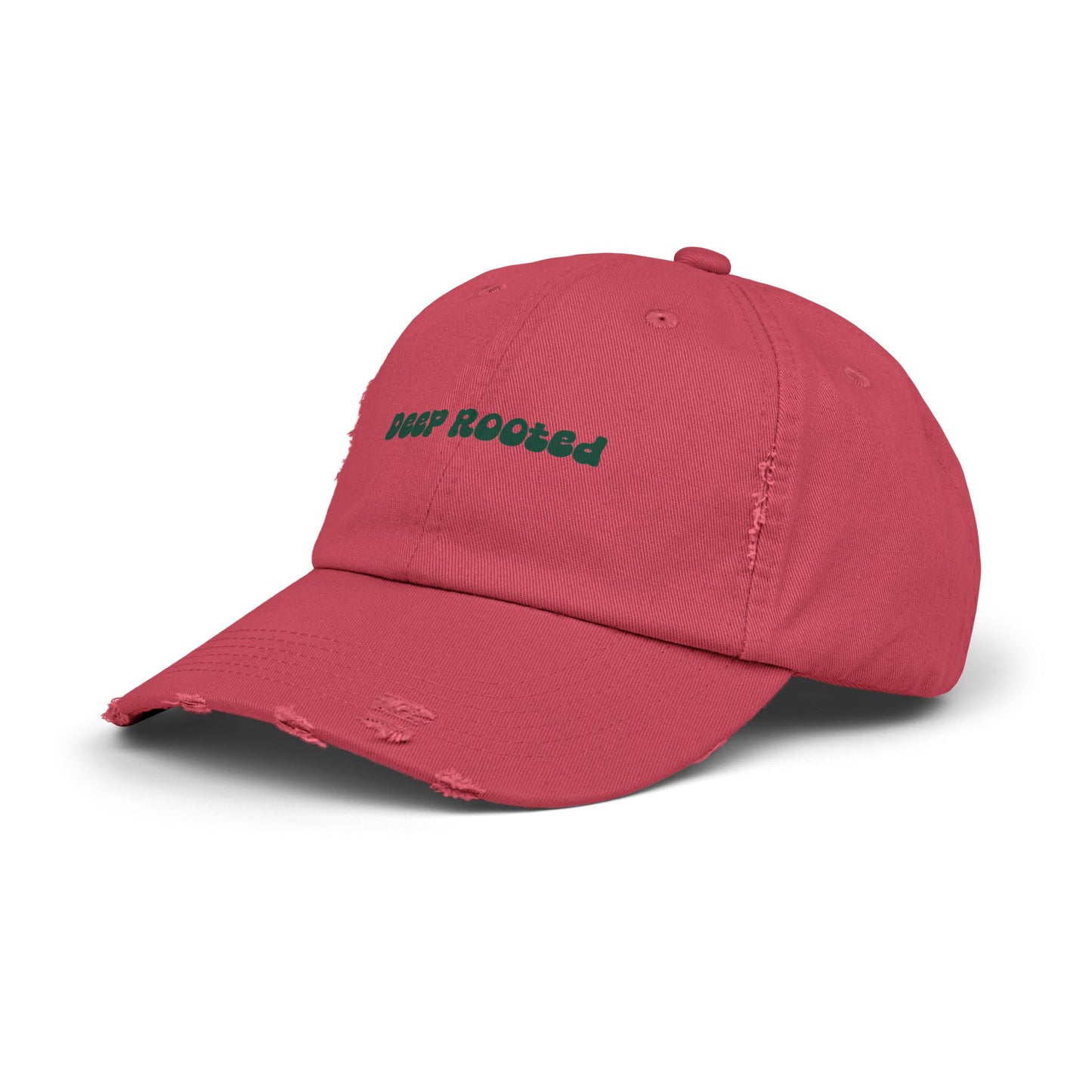 "DeepRooted" Distressed Cap