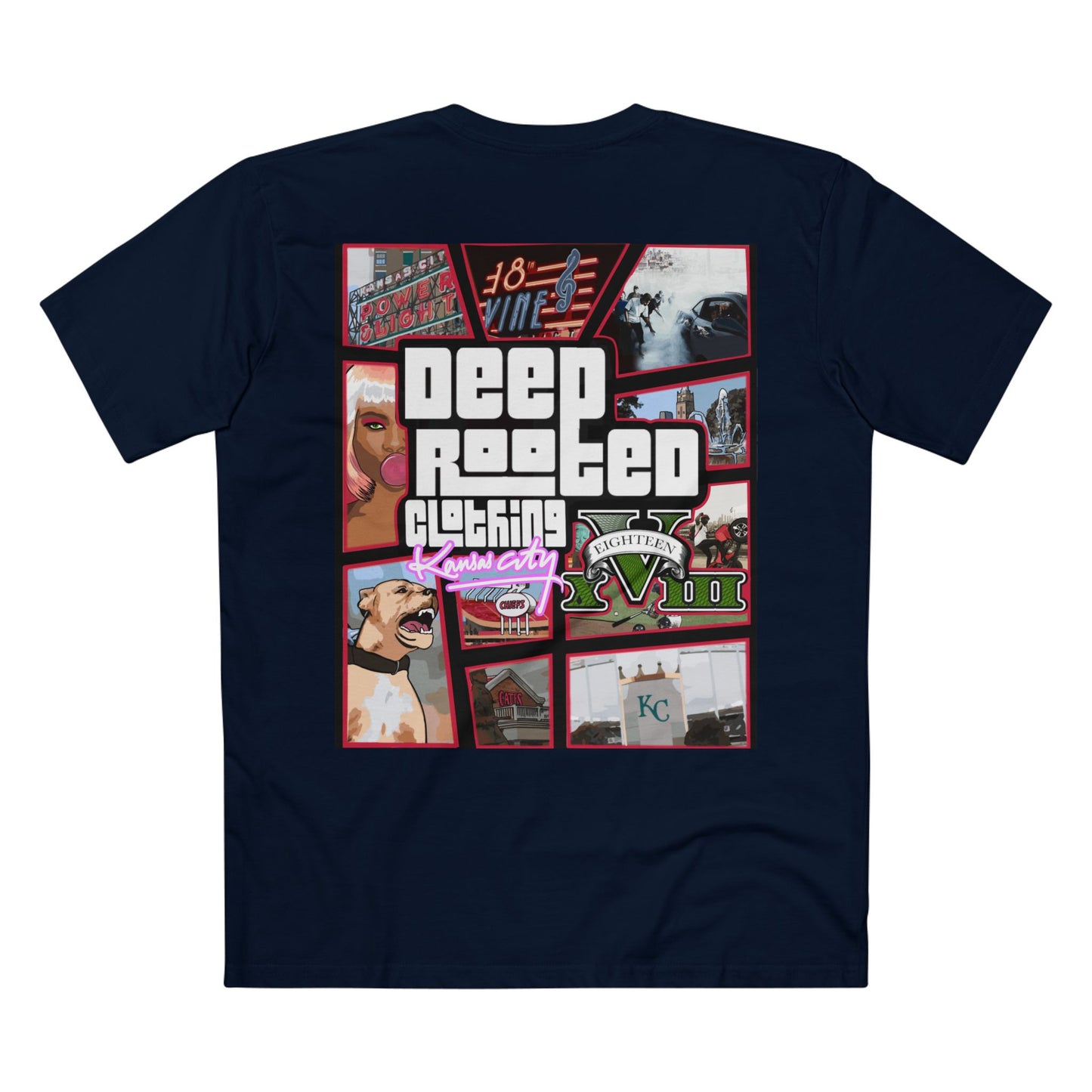 DeepRooted "GTA" Adult Staple Tee