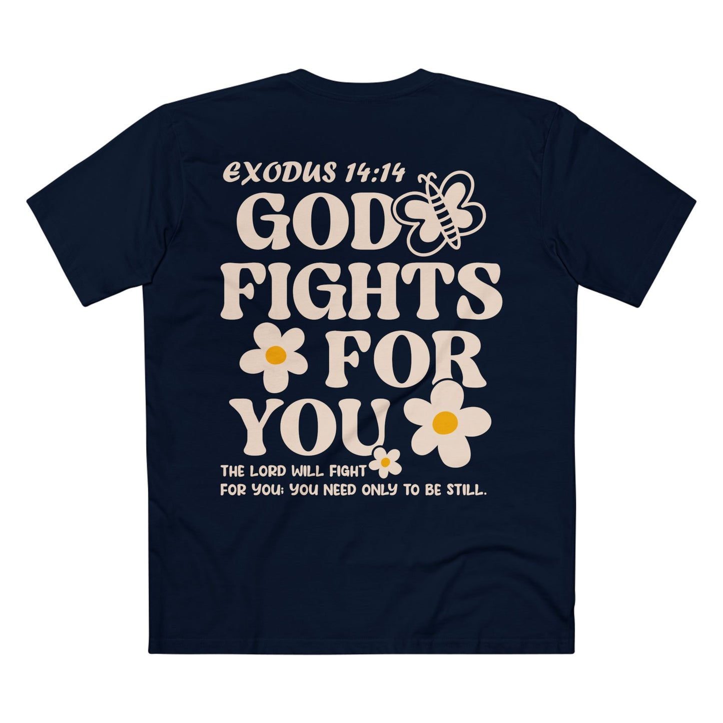 DeepRooted "Gods Fights" Adult Staple Tee