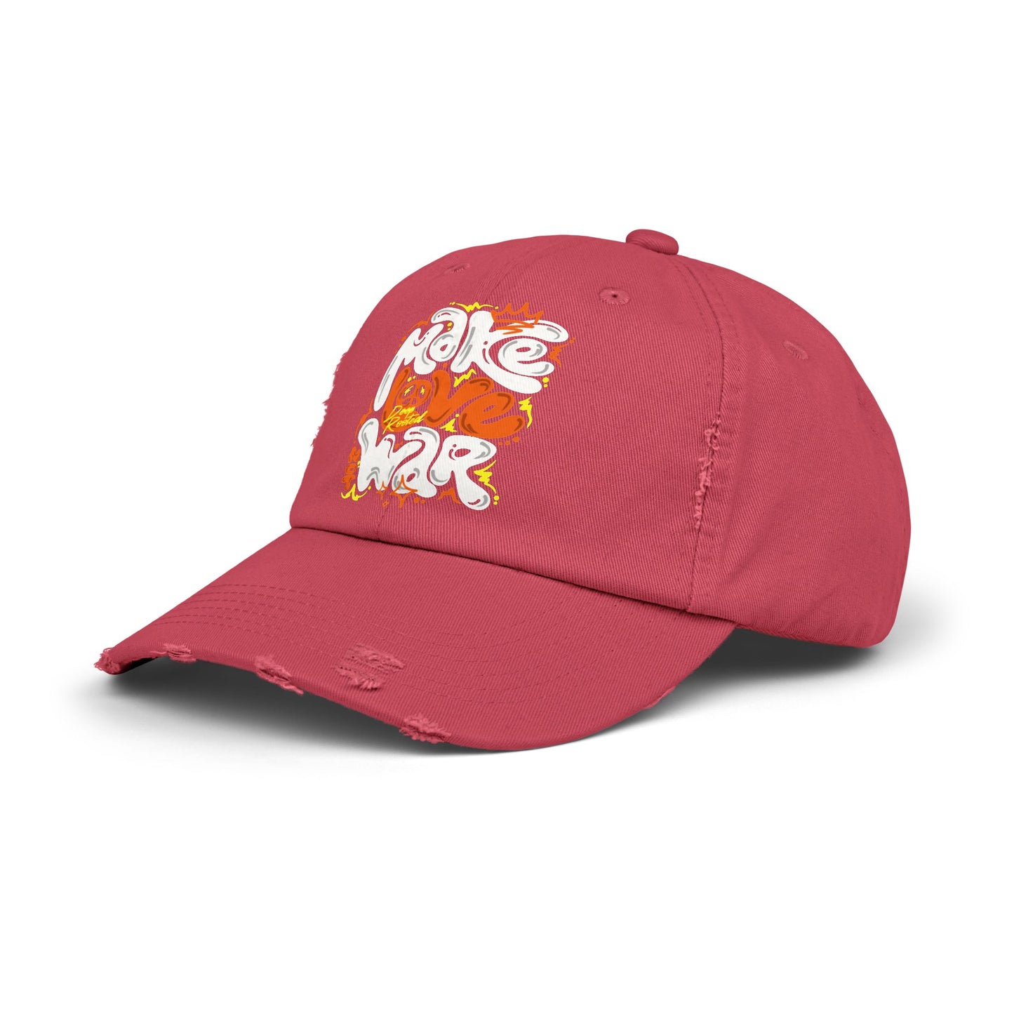 DeepRooted "Love not War" Unisex Distressed Cap