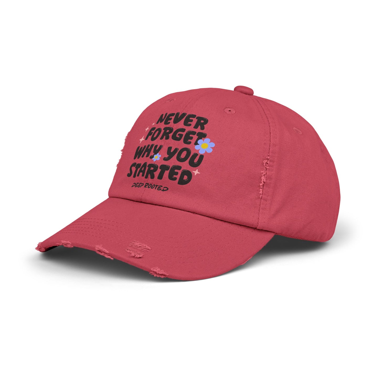 DeepRooted "Don't Forget" Distressed Cap