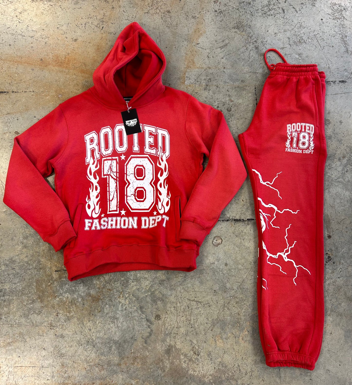 Red Sweatsuit