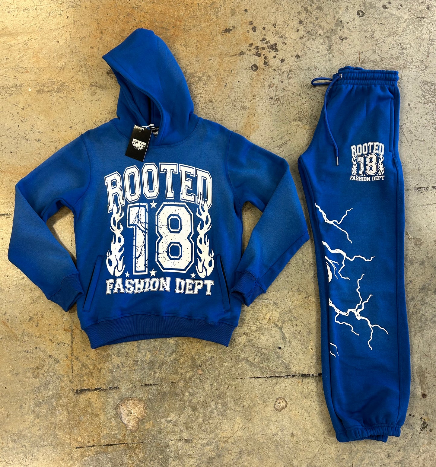 Blue Sweatsuit
