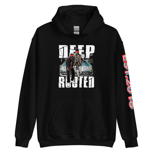 QUEEN & SLIM GRAPHIC Unisex Hoodie | Deep Rooted New