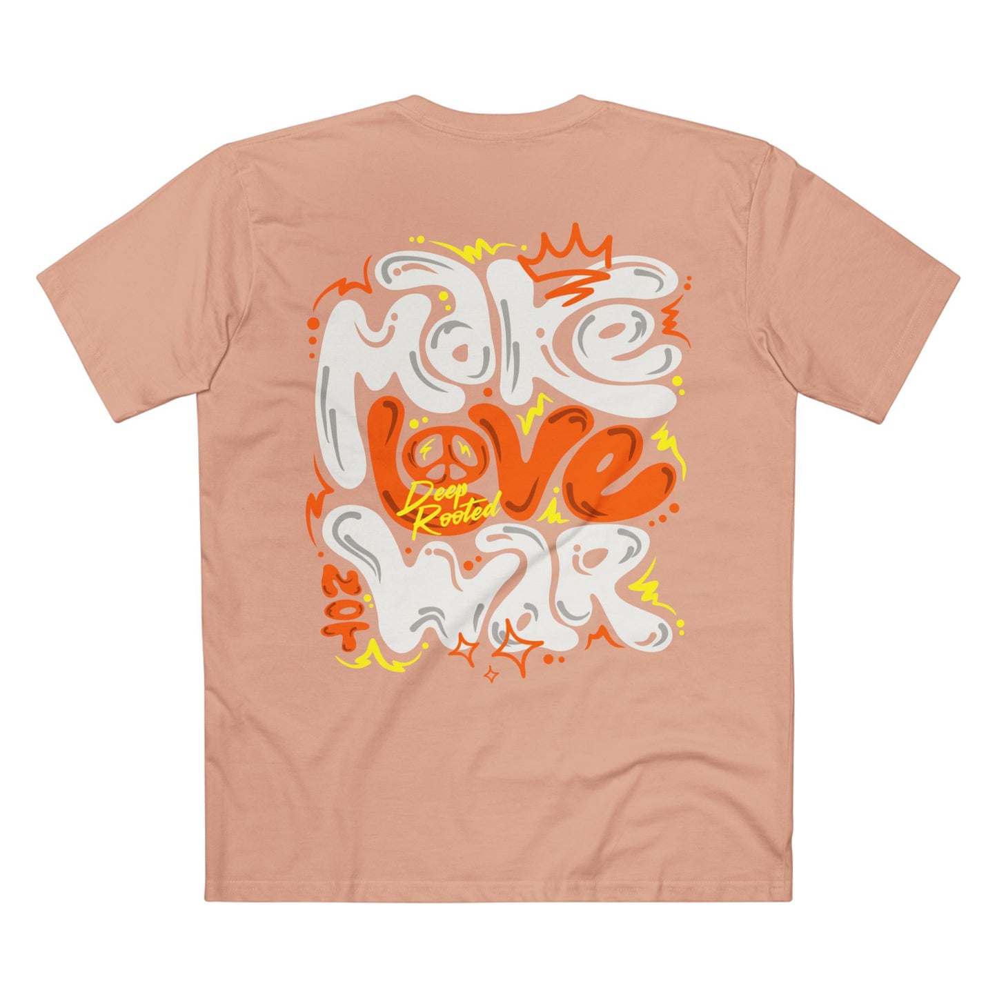 DeepRooted "Love Not War" Adult Staple Tee