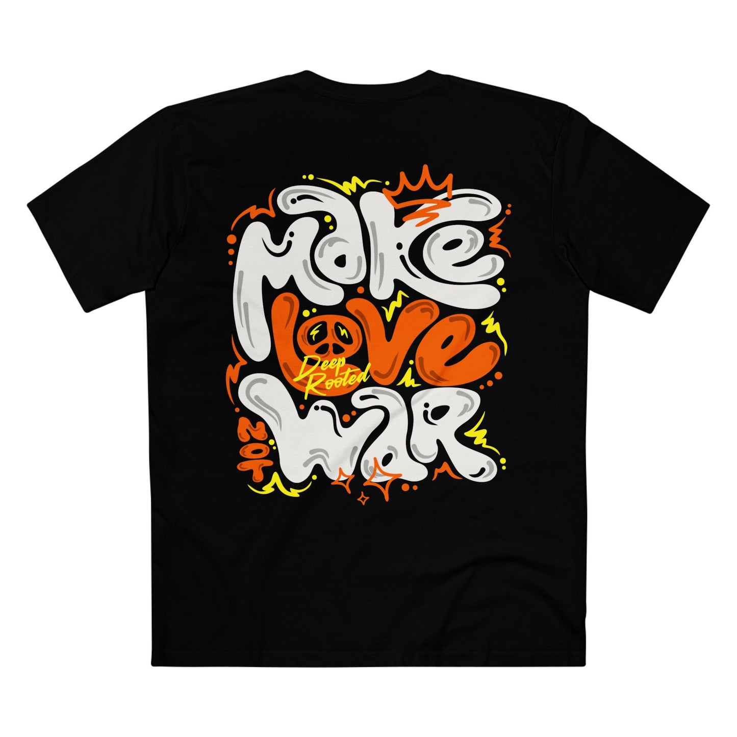 DeepRooted "Love Not War" Adult Staple Tee