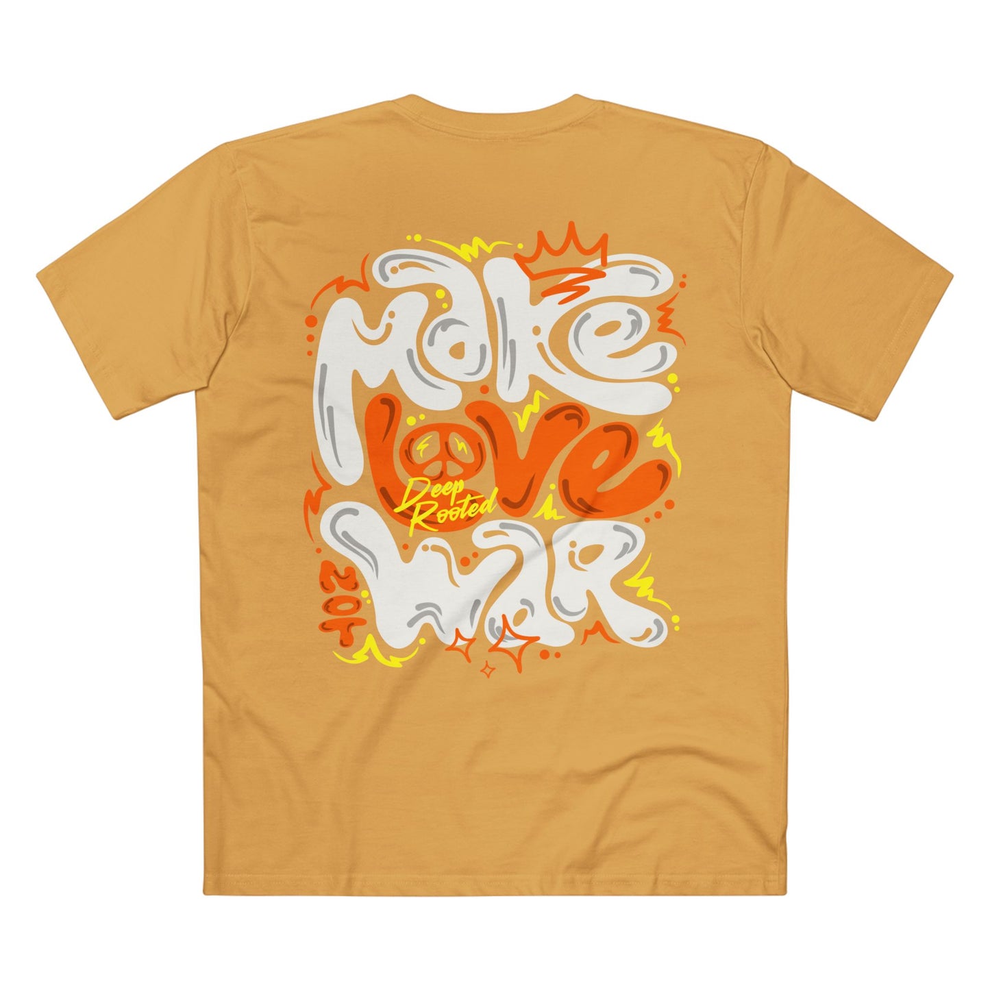 DeepRooted "Love Not War" Adult Staple Tee