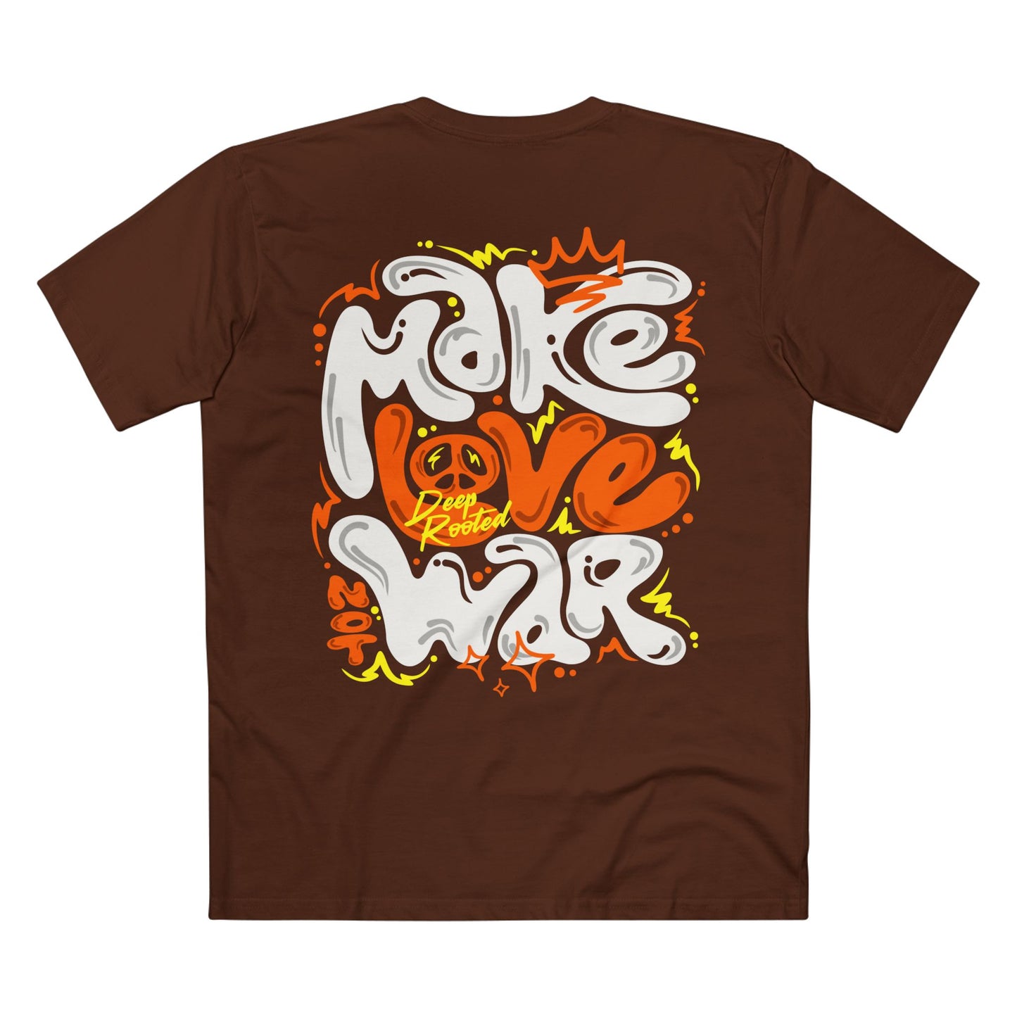 DeepRooted "Love Not War" Adult Staple Tee